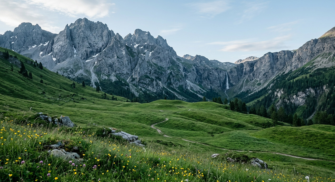 Alps in summer